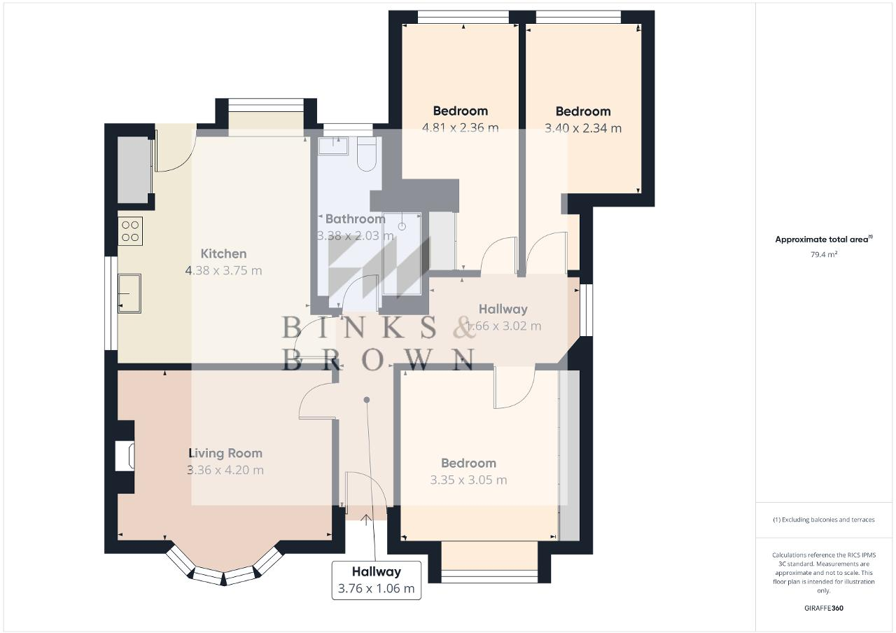 Chamberlain Avenue, Corringham, Essex, SS17 7PA floorplan
