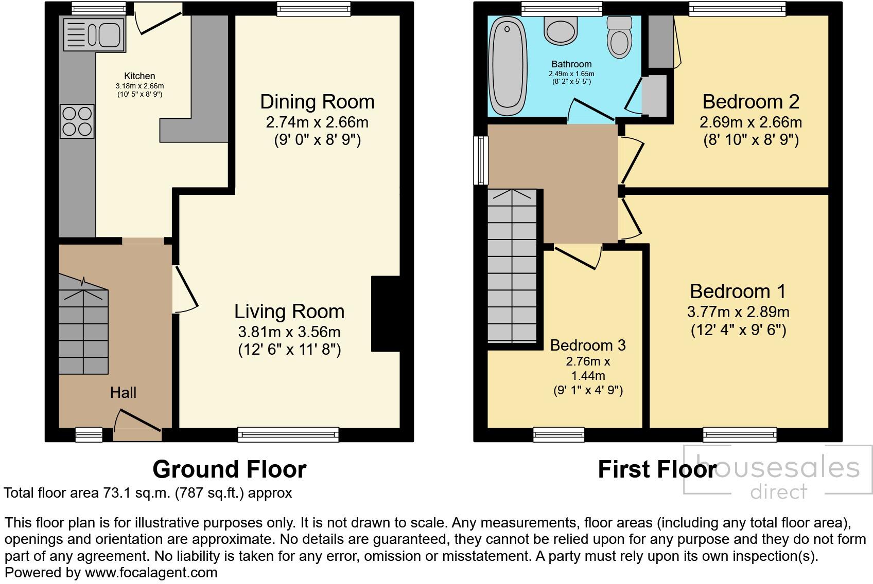 Sinclair Road, County Down, BT19 floorplan