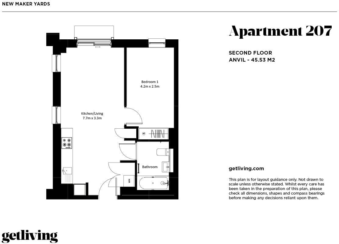 New Maker Yards floorplan