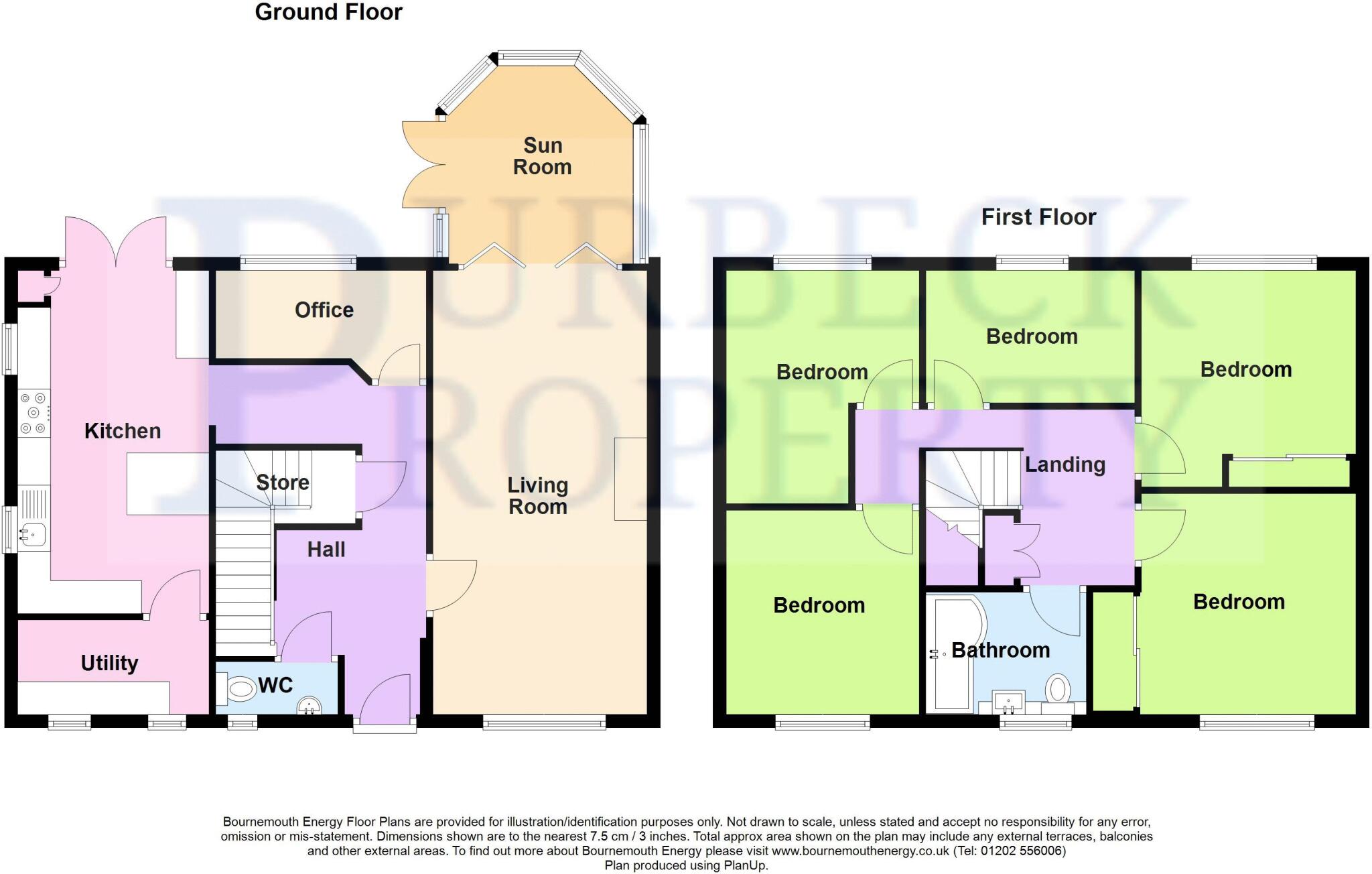 Seven Barrows Road, Northmnoor, Wareham floorplan