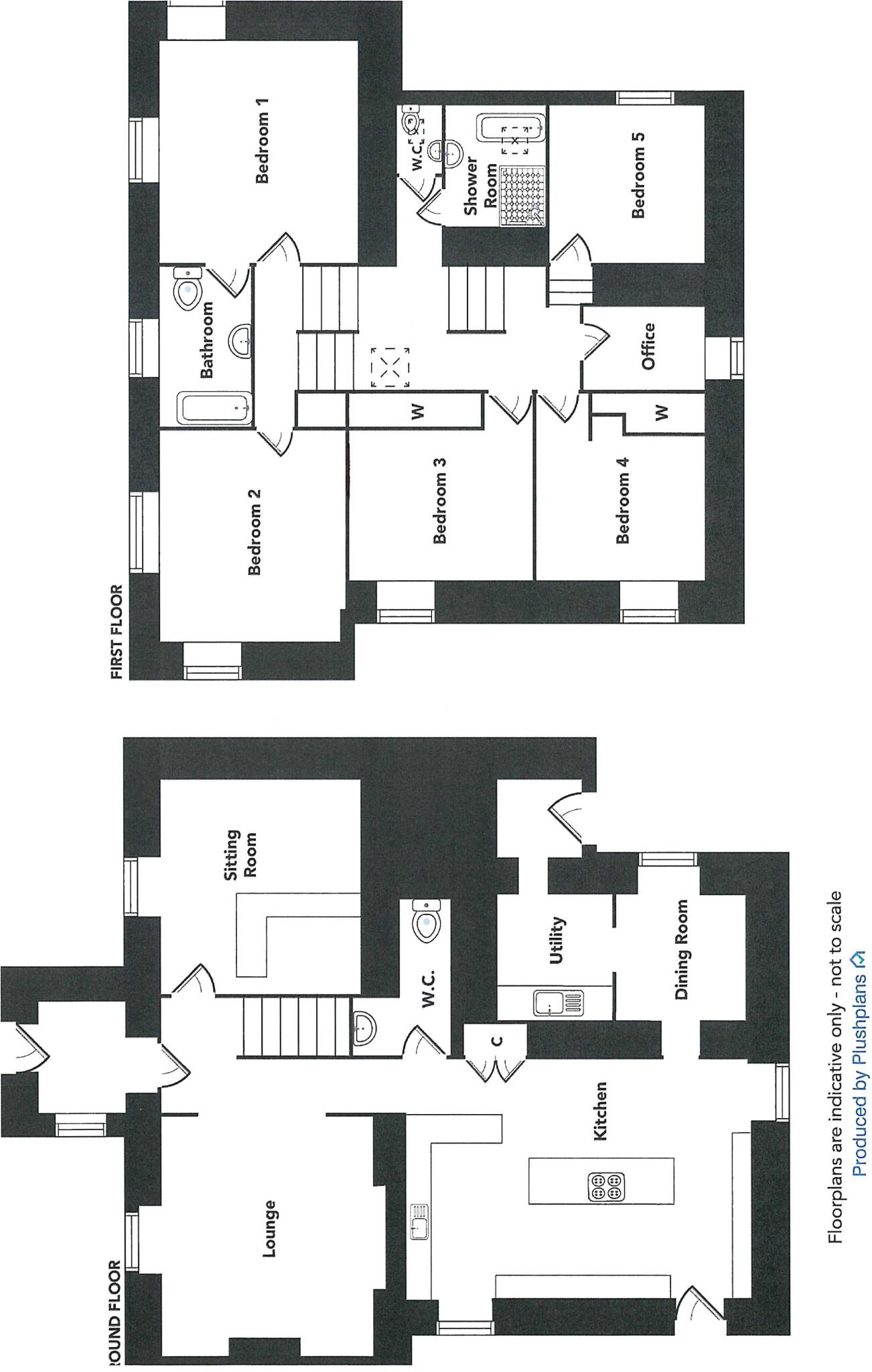 The Manse, Main Street, Barrhill, South Ayrshire floorplan