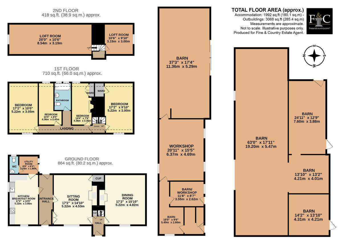 Stonham Road, Stowmarket, IP14 5 floorplan