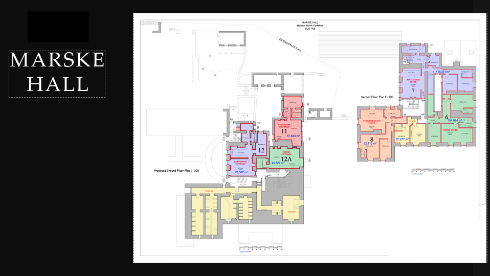 Cat Bank, Marske floorplan