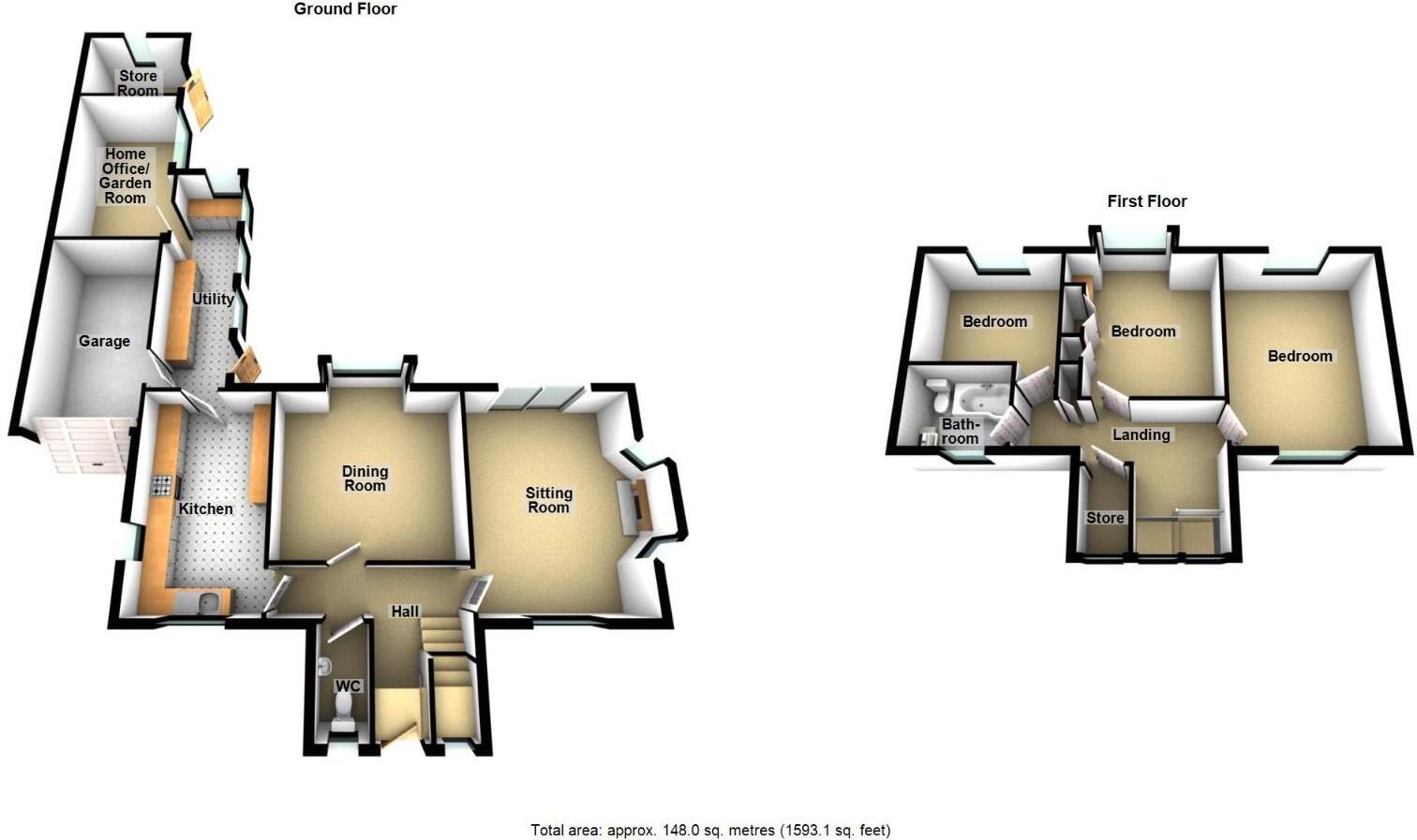 Glasshouse Lane, Kenilworth floorplan