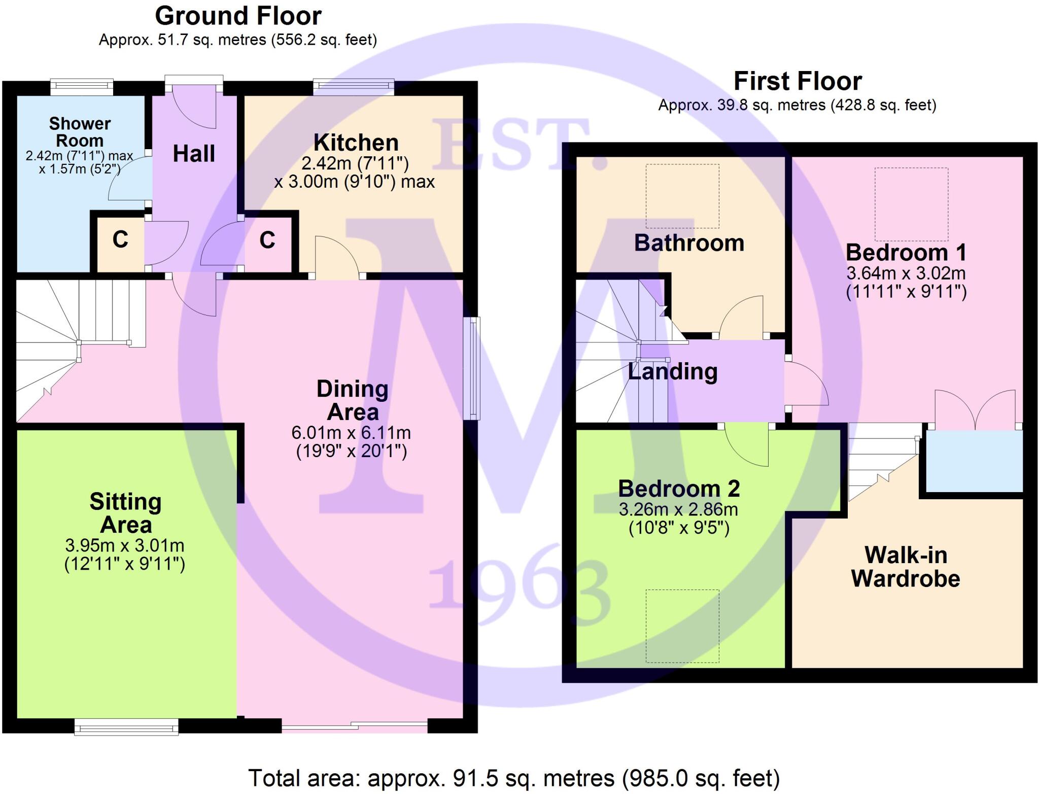 Dudley Place, New Milton, Hampshire, BH25 floorplan