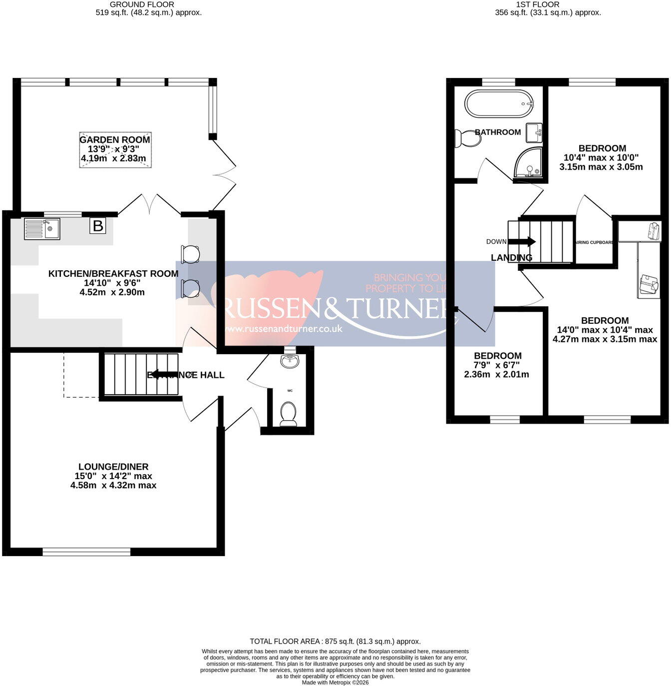 Tucked away in a cul-de-sac on Earsham Drive, Templemead floorplan