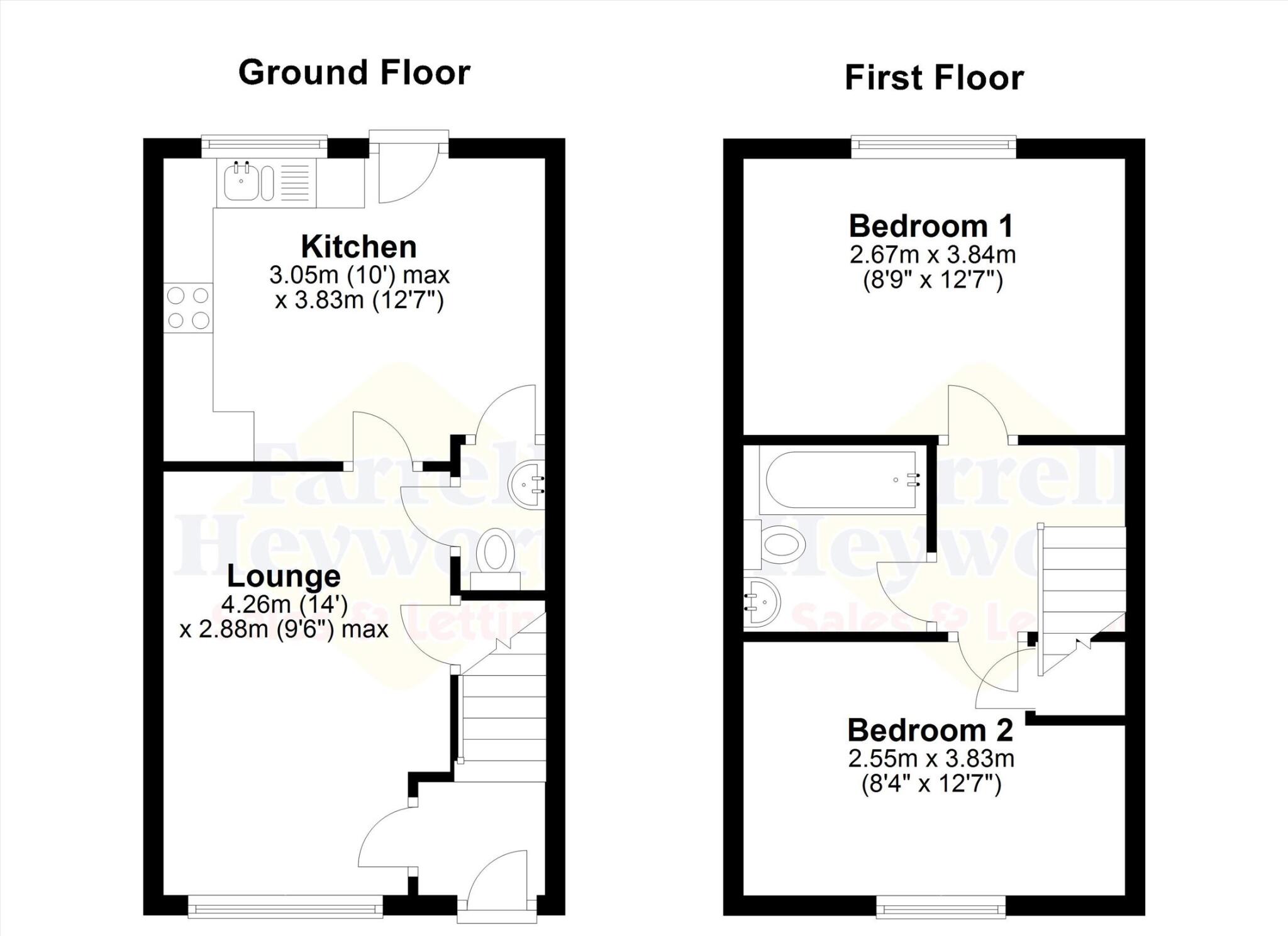 Lea Green Drive, Blackpool floorplan