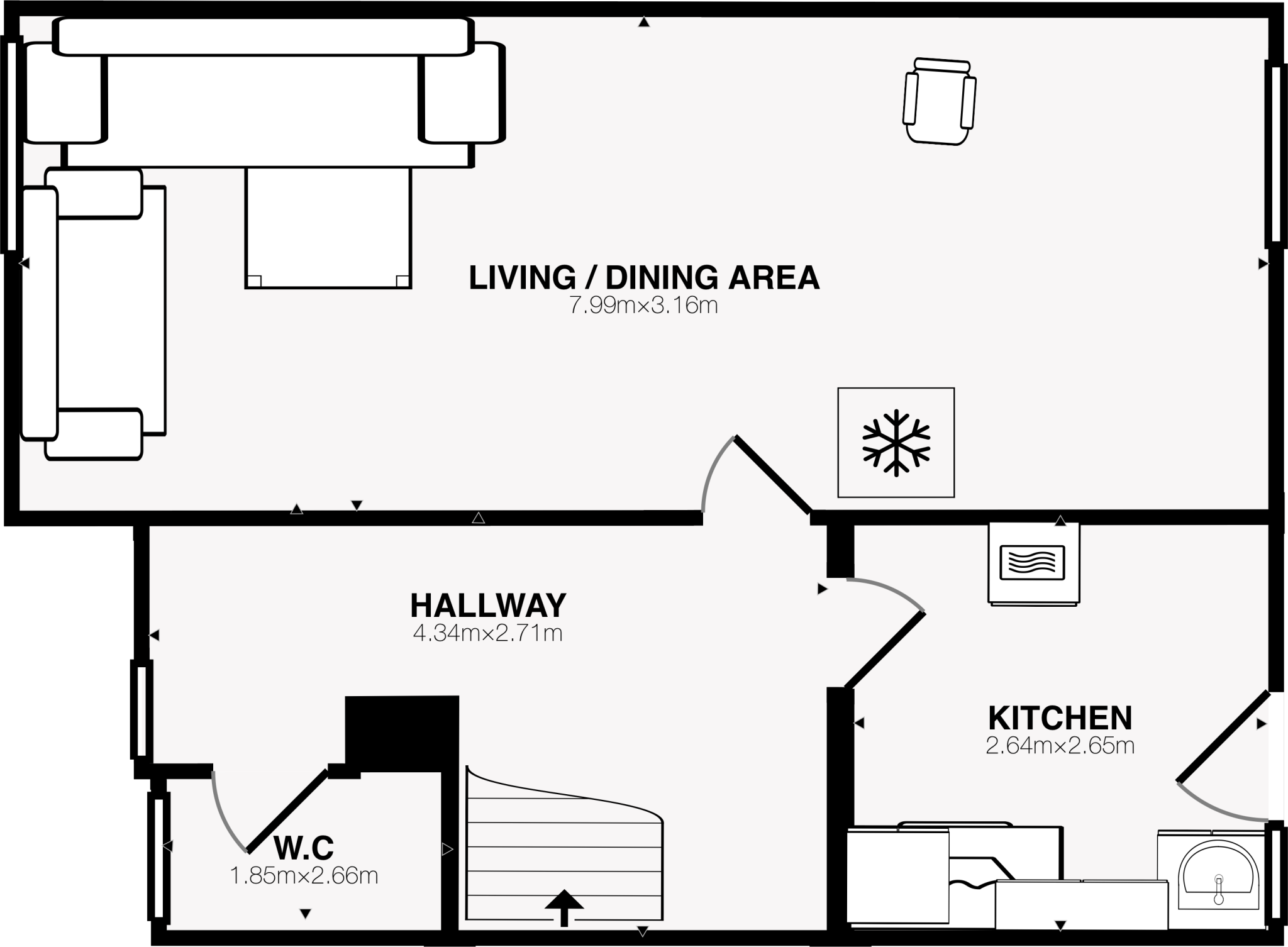 Stump Cross, Guisborough, Redcar And Cleveland floorplan