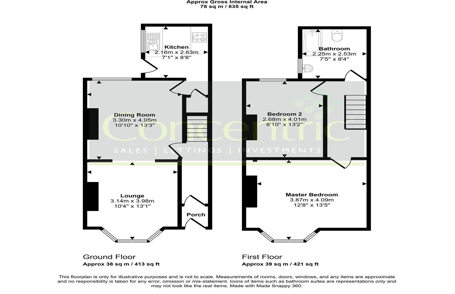 Esmond Street, Liverpool floorplan