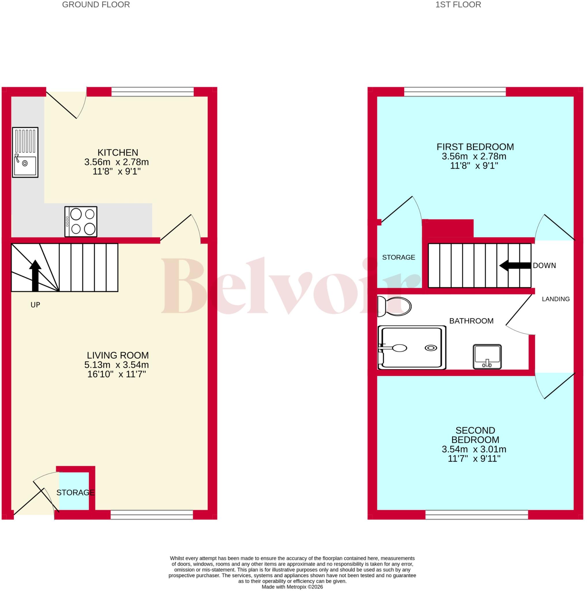 Goya Close, Hawks Green, Cannock, WS11 floorplan