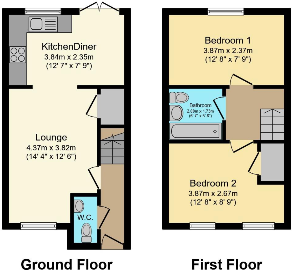 Faraday Drive, Minster on Sea, ME12 3UL floorplan