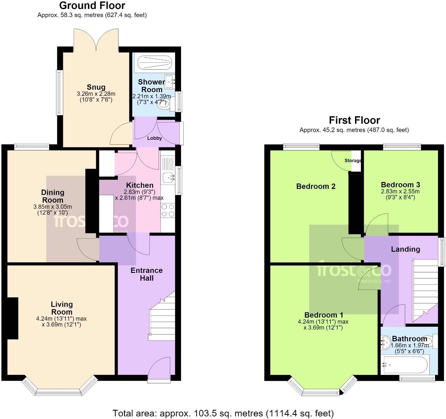 Bournemouth, Dorset, BH9 floorplan