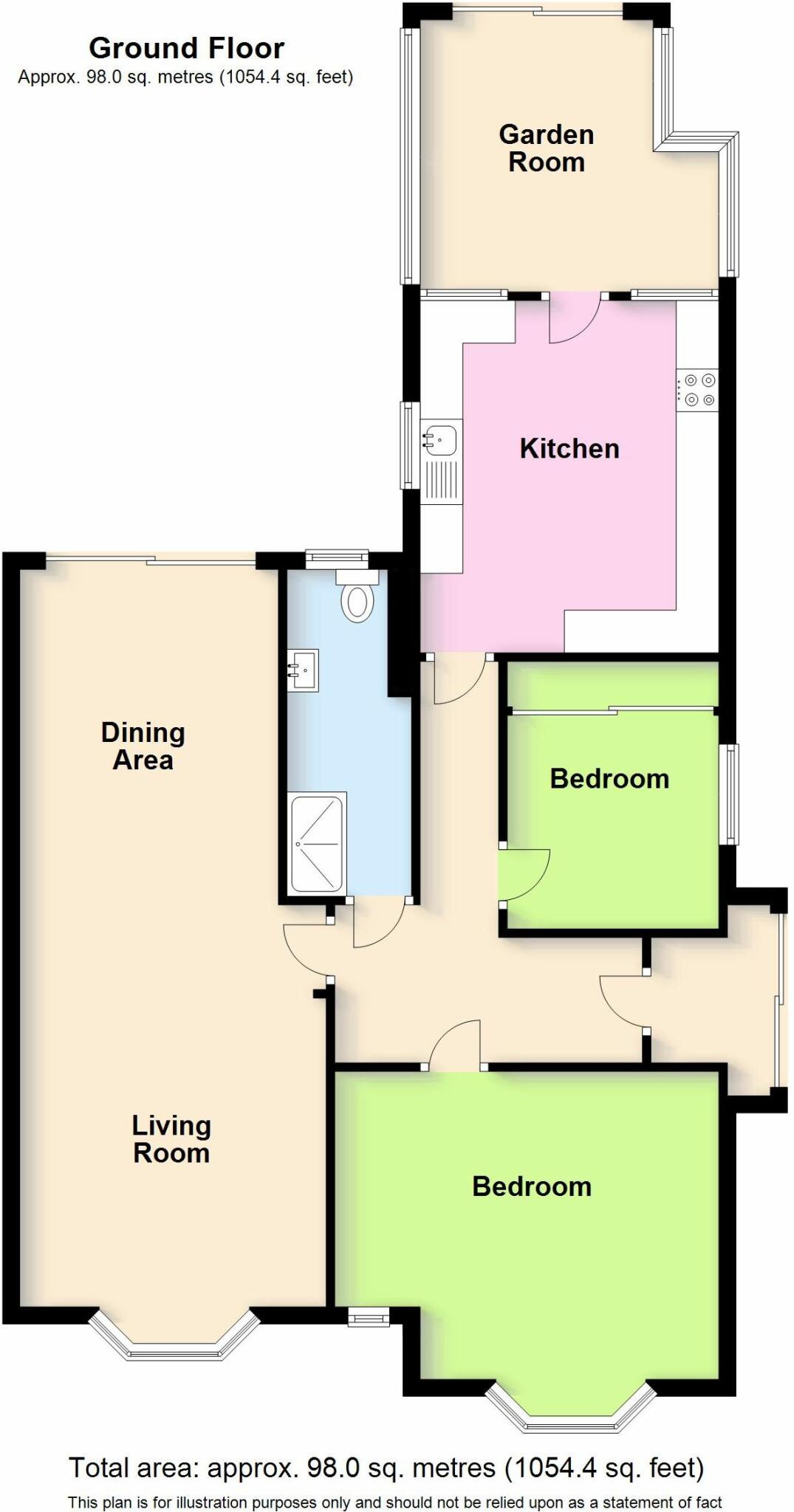 Crick Road, Rugby floorplan