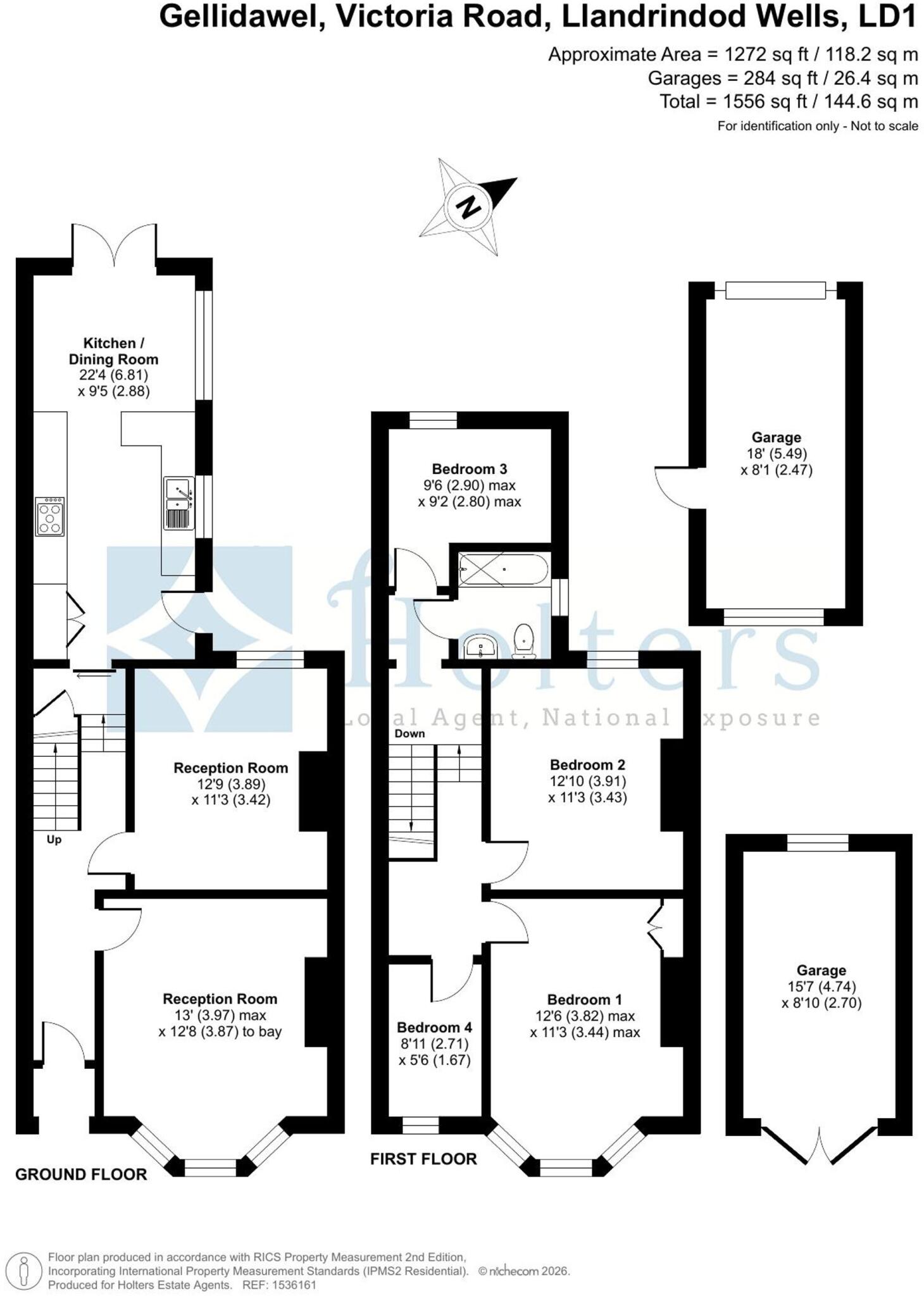 Victoria Road, Llandrindod Wells, LD1 floorplan