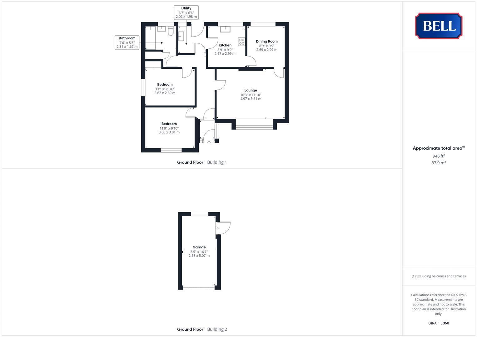 1 Maple Close, Horncastle floorplan