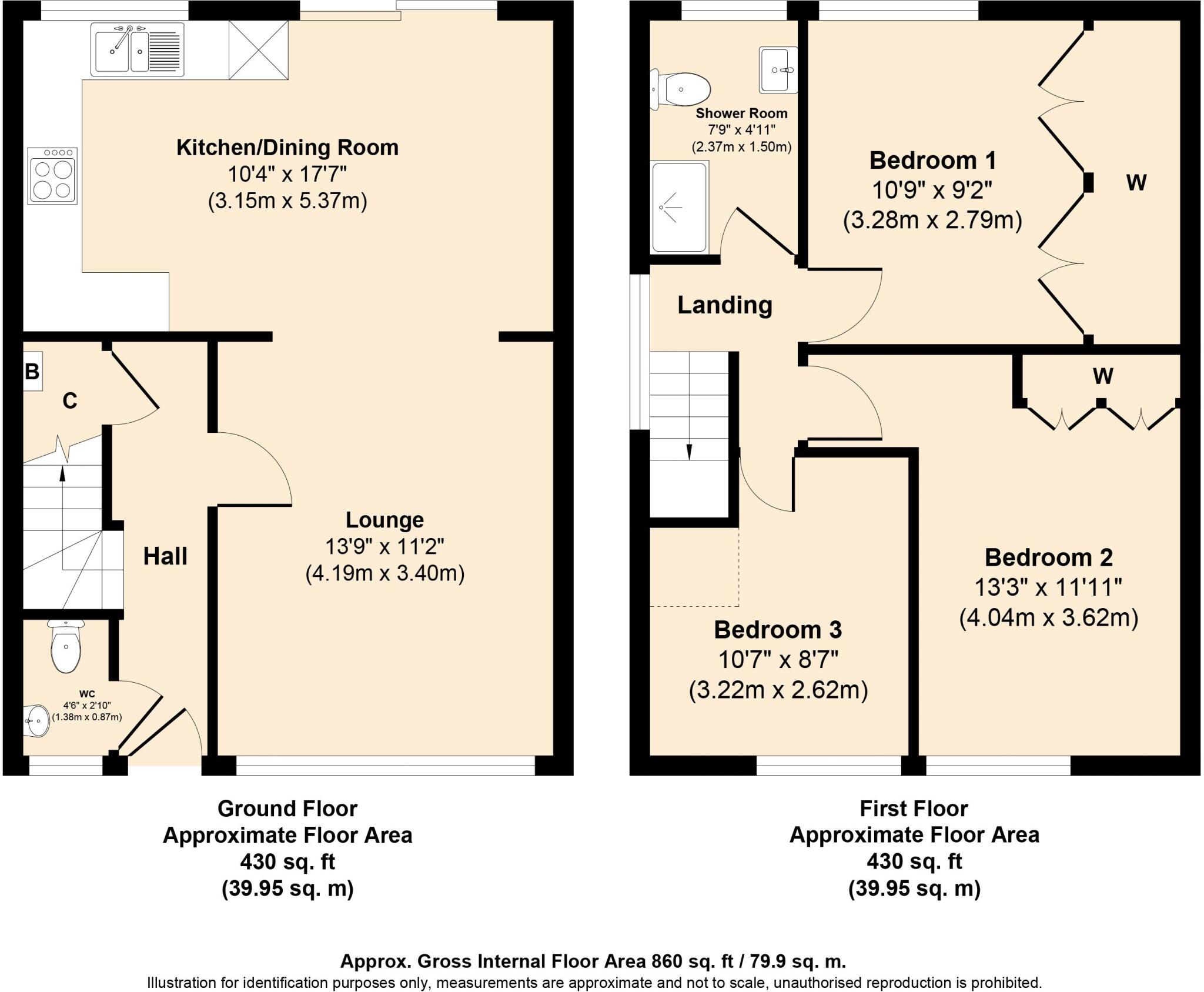 Whitworth Road, Rochdale floorplan