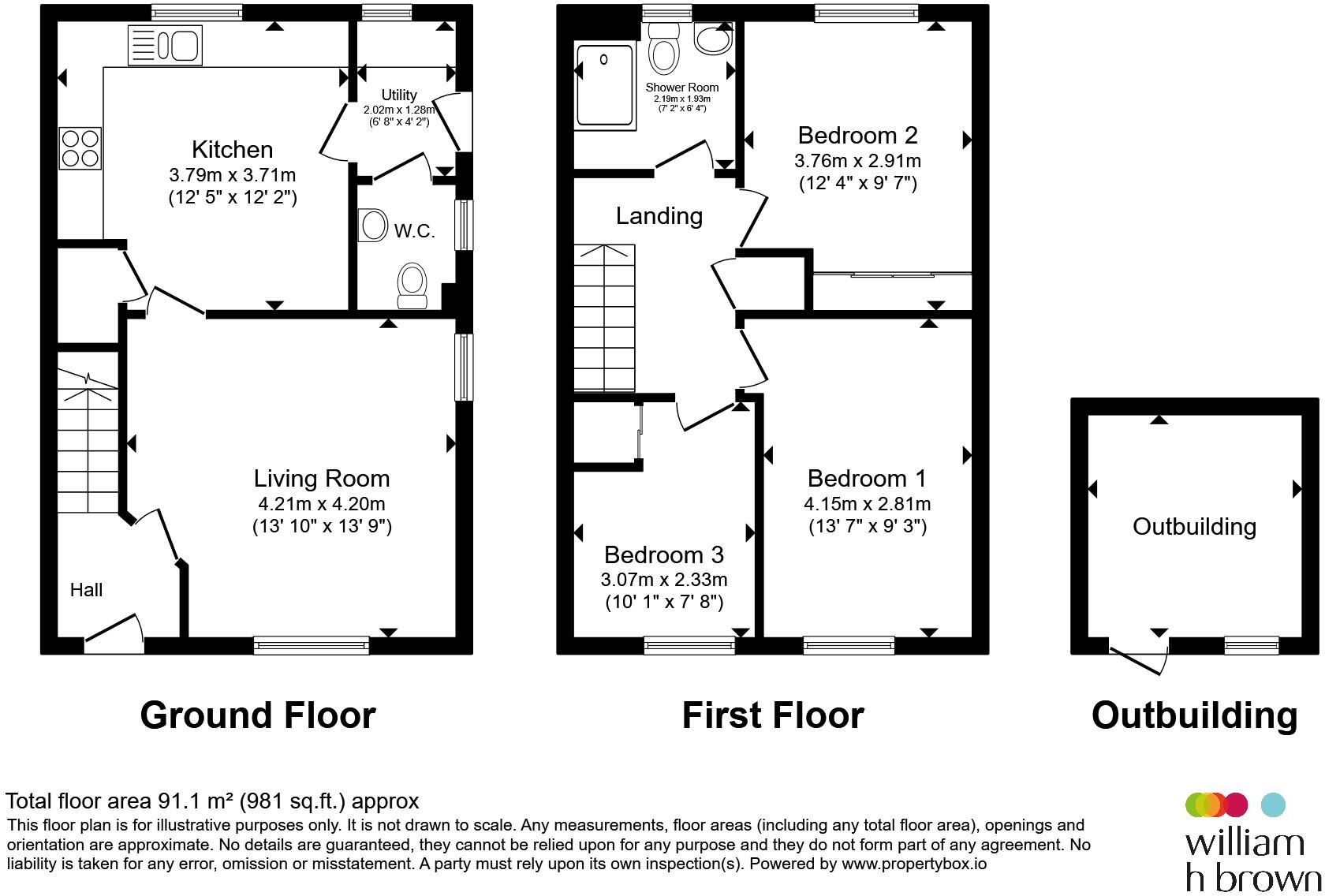 London Road, Brandon floorplan