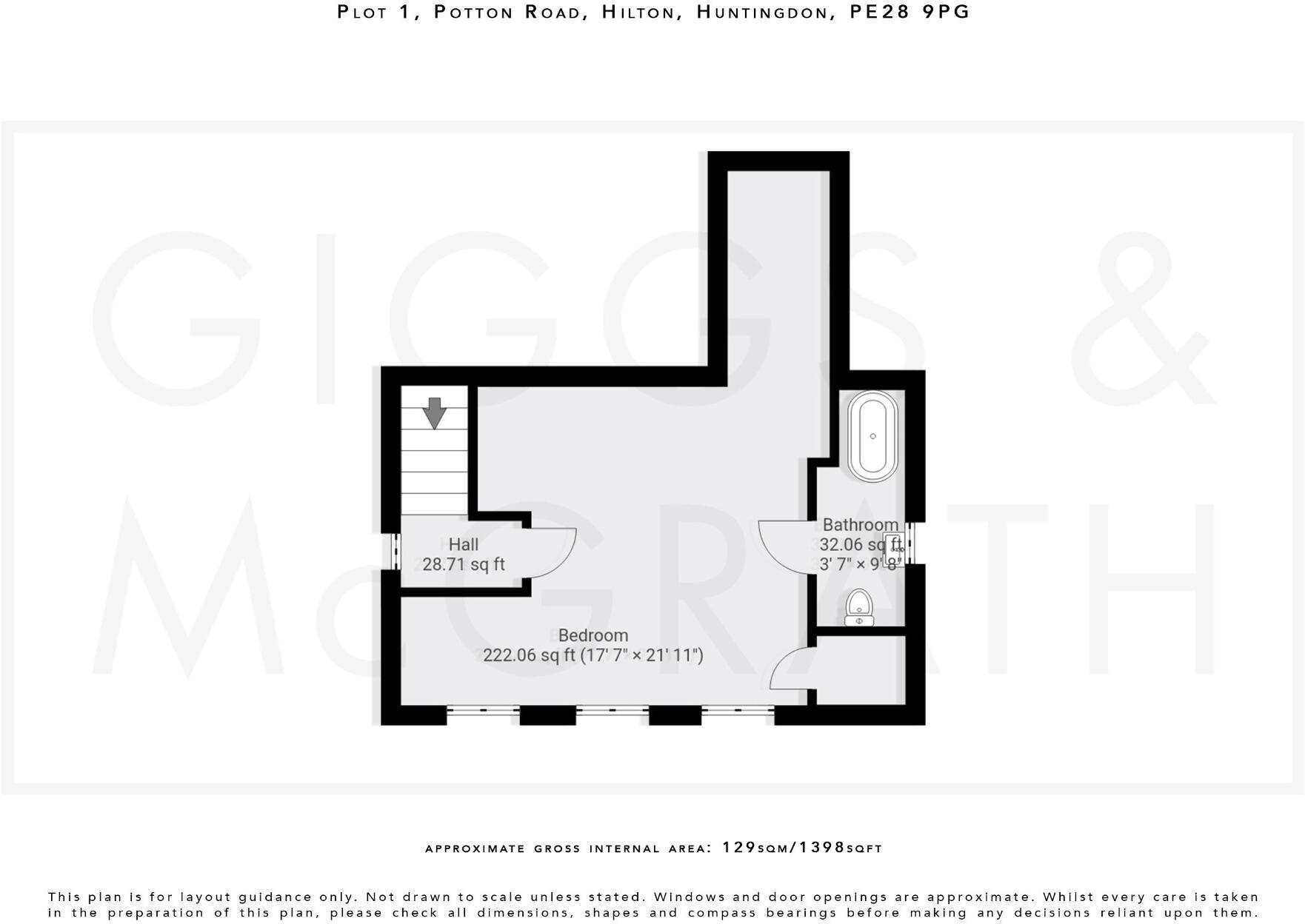 Potton Road, Hilton, Huntingdon, Cambridgeshire floorplan