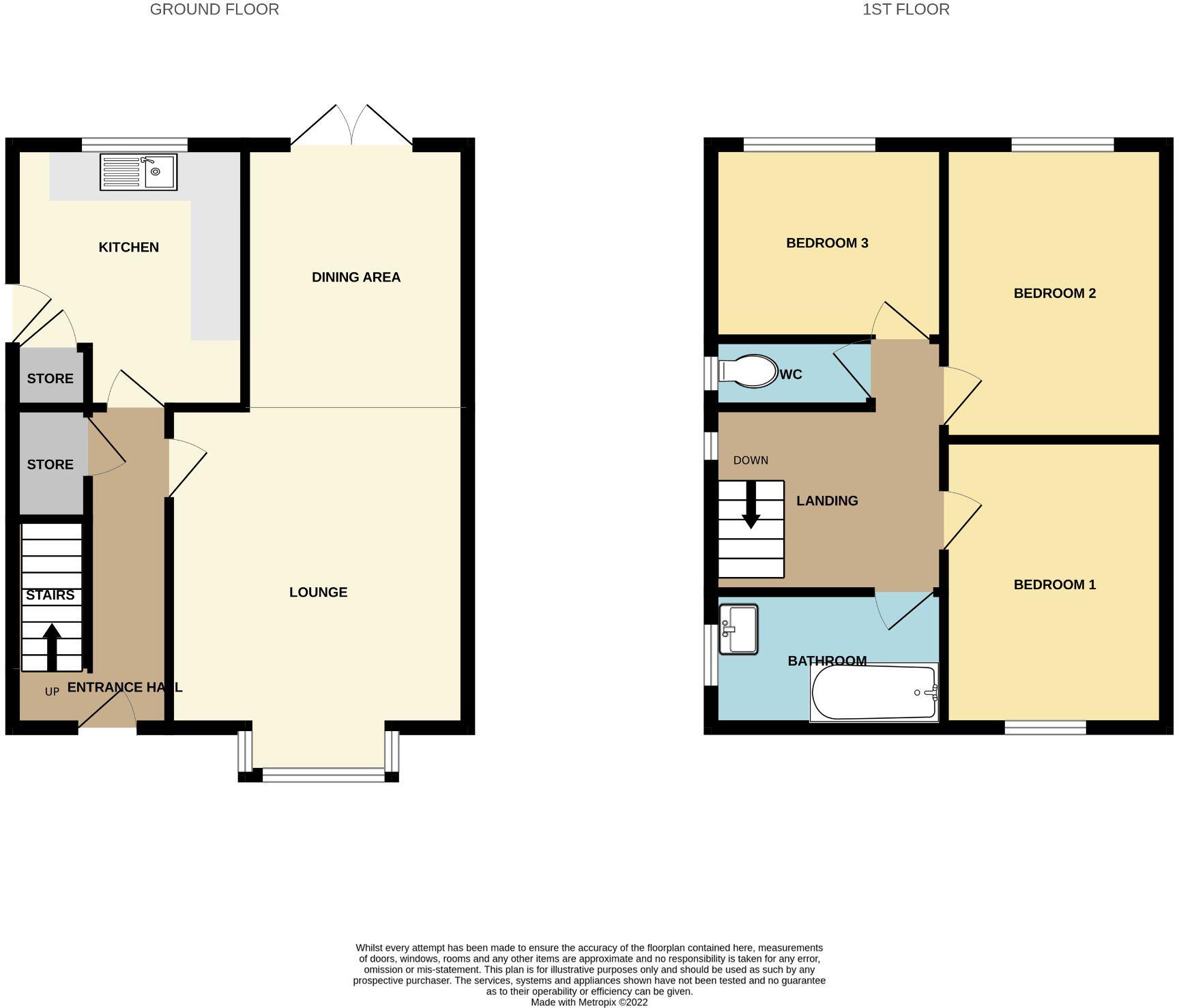 Wood View Grove, Brighouse, HD6 2EH floorplan