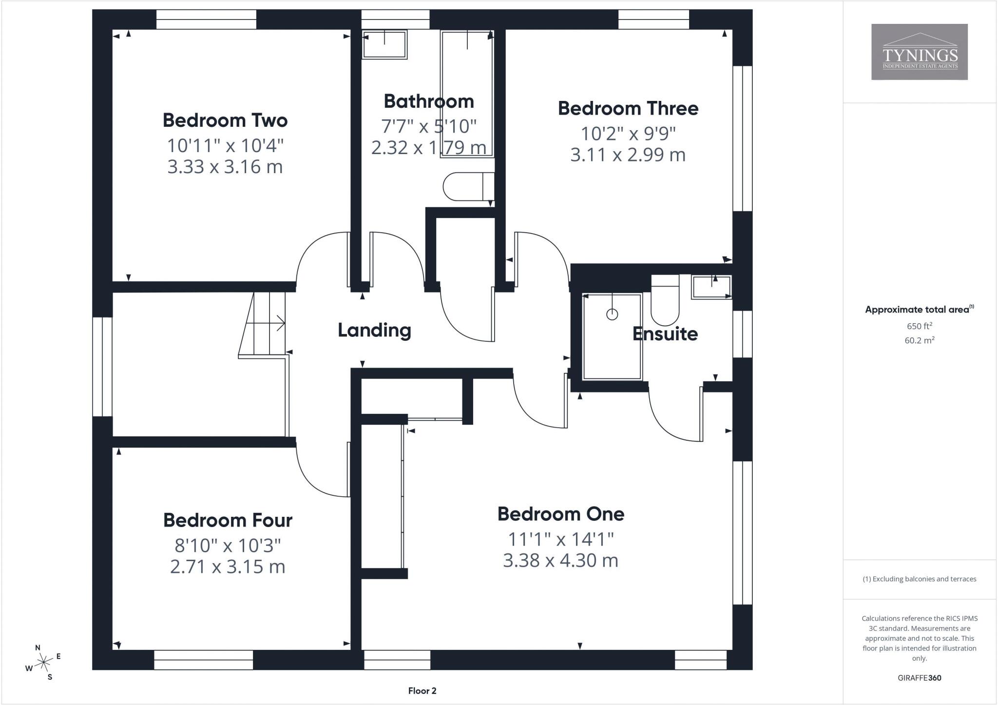 Entry Hill, Bath floorplan