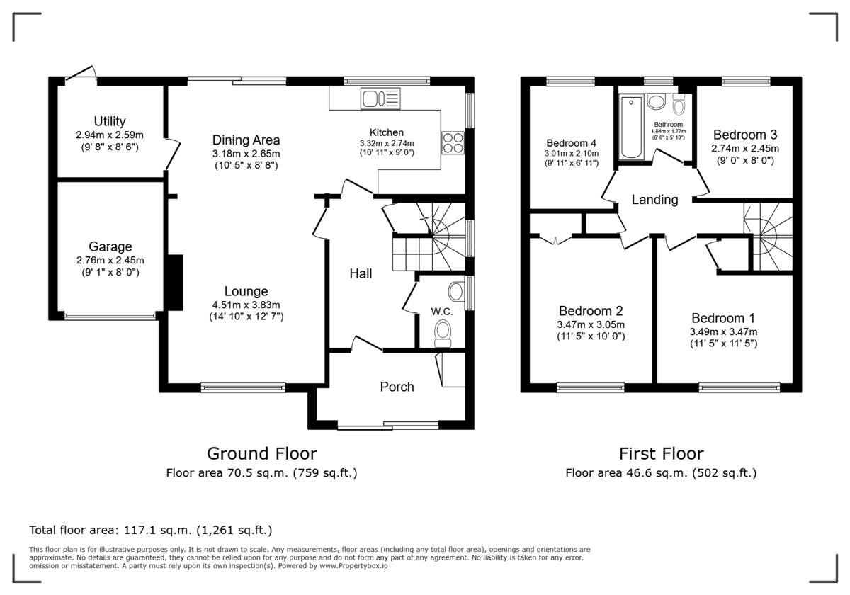 The Finches, Sittingbourne, ME10 floorplan