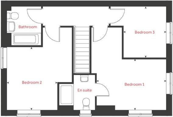 Cooper Fields, Darwen, Lancashire, BB3 floorplan