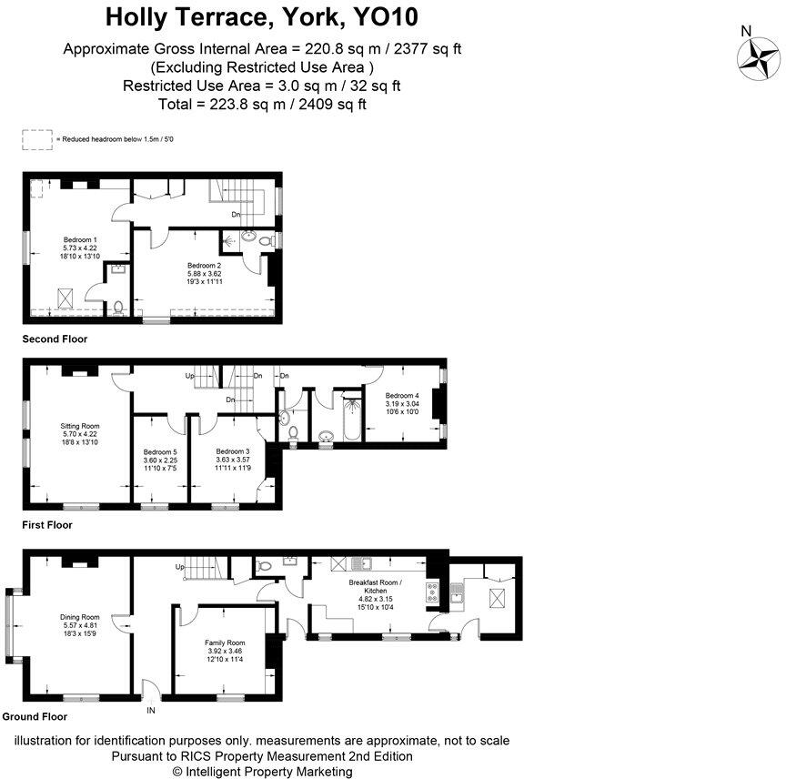 Holly Terrace, York, North Yorkshire, YO10 floorplan