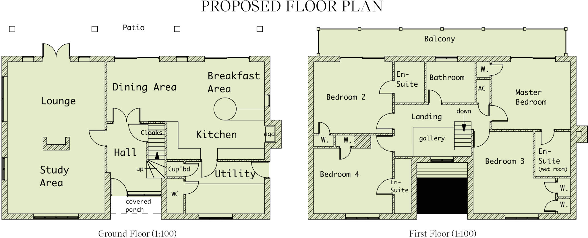 Building Plot At Hockley Lane, Ettington, Stratford Upon Avon, South Warwickshire, CV37 floorplan
