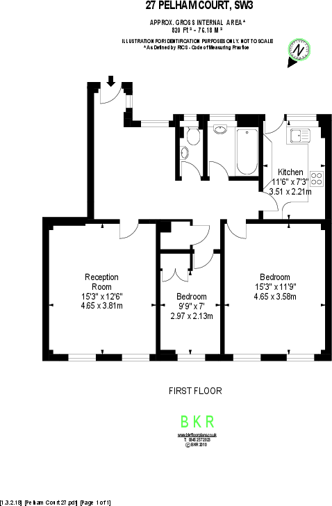 Fulham Road, London floorplan