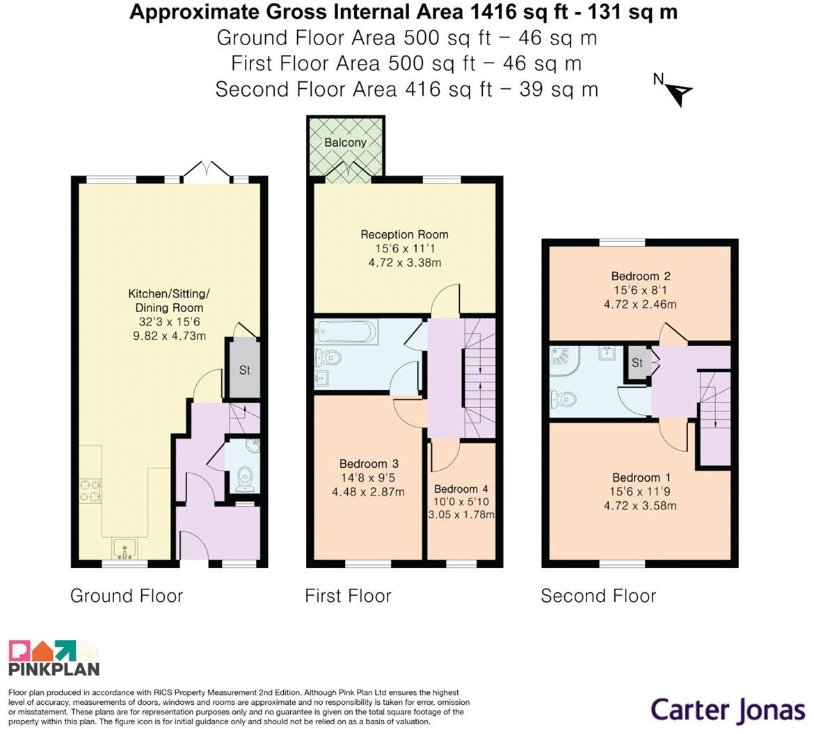 Duke Street, Oxford, Oxfordshire, OX2 floorplan
