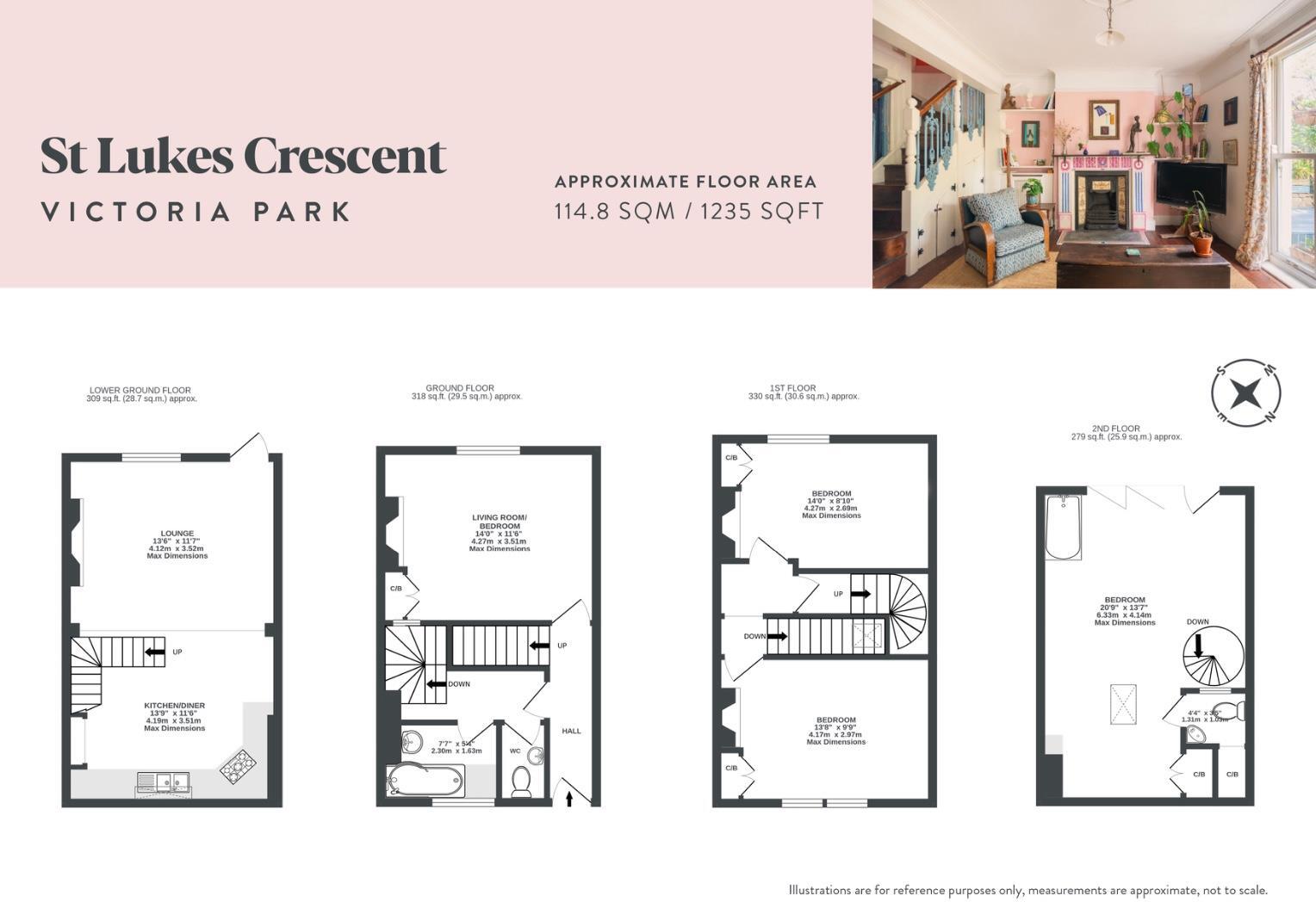 St. Lukes Crescent, Victoria Park floorplan