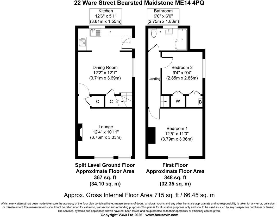 Ware Street, Bearsted floorplan