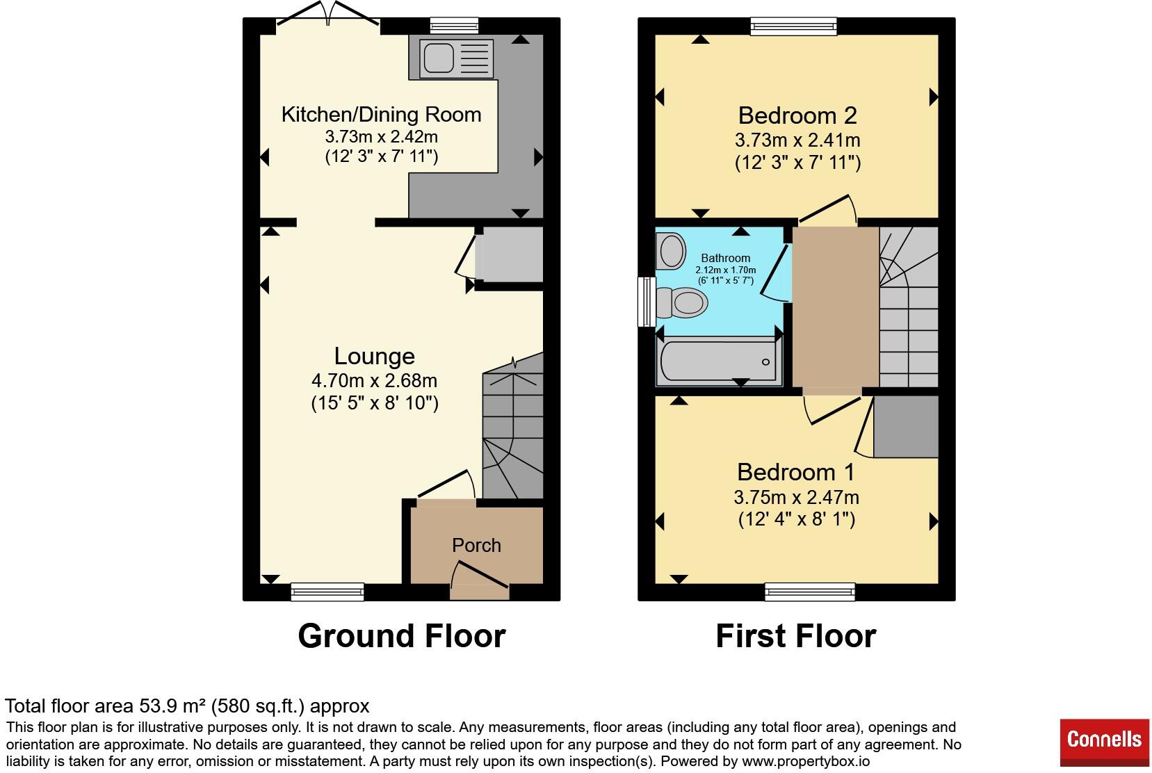 Rushy Way, Emersons Green, Bristol floorplan