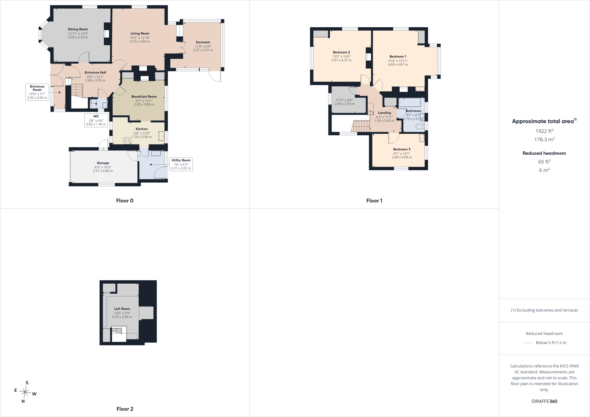 10, Holnicote Road, Bude, Cornwall floorplan