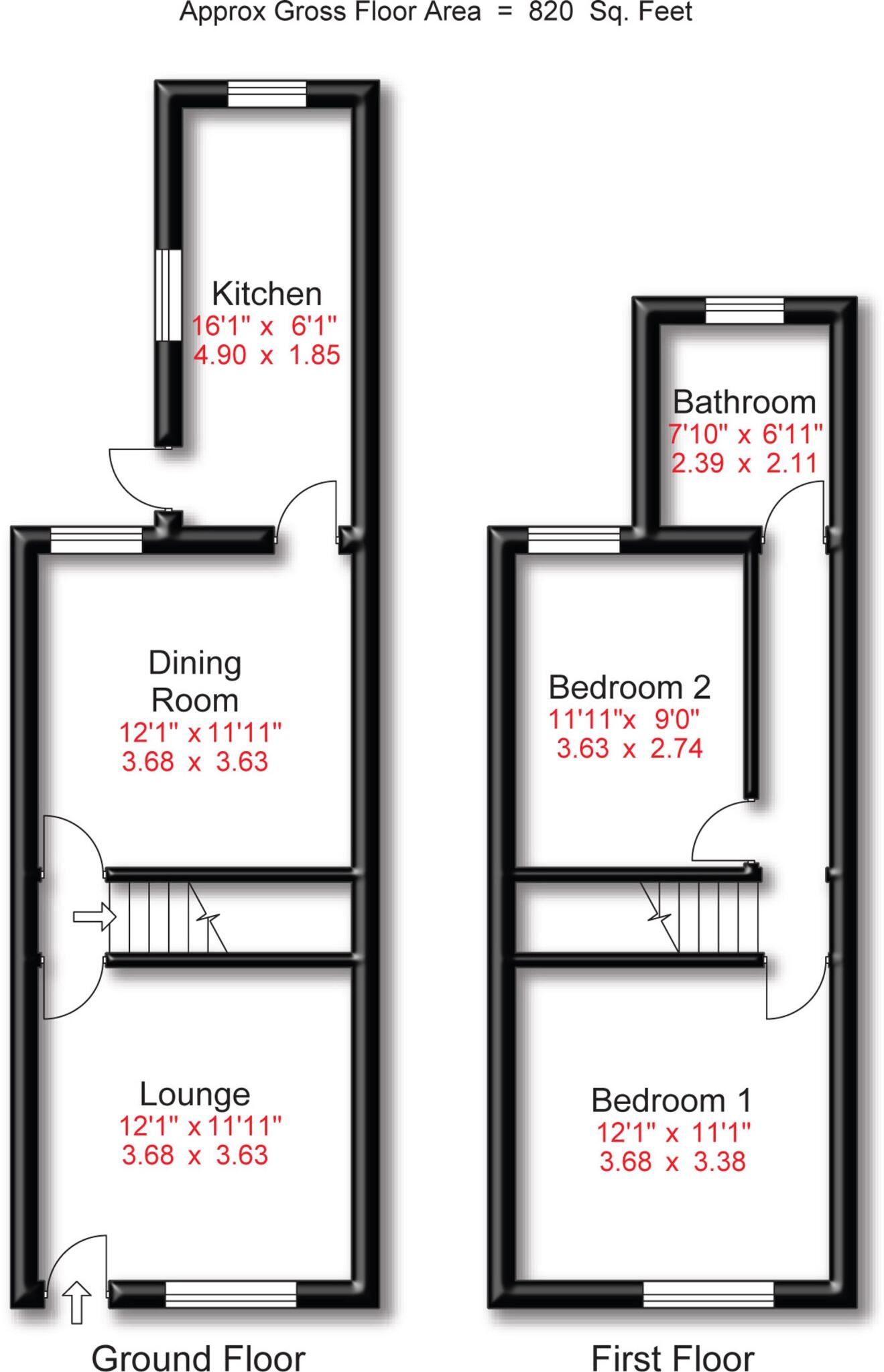 St. Andrews Avenue, Timperley, WA15 floorplan
