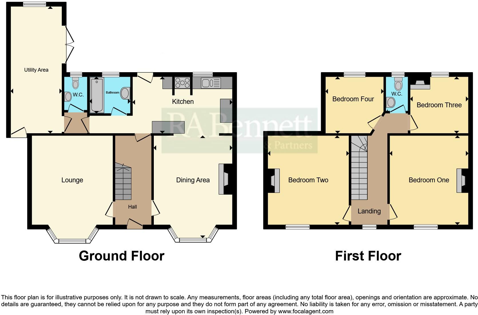Stanley Road, Worcester, Worcestershire, WR5 floorplan