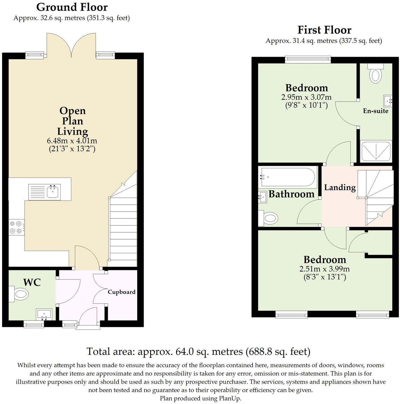 Fuller Way, Stowmarket floorplan
