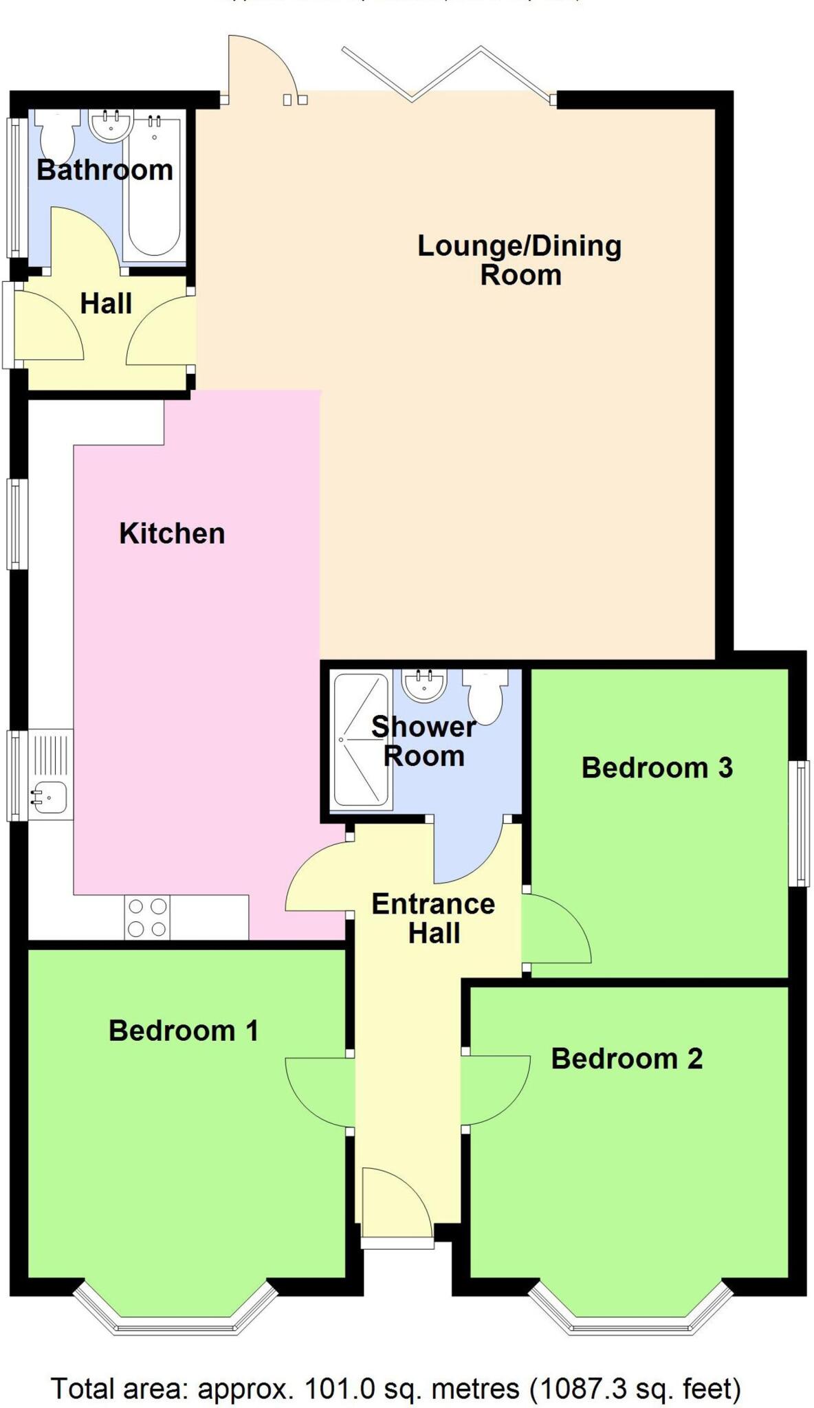 West End Road, Wyberton, PE21 floorplan