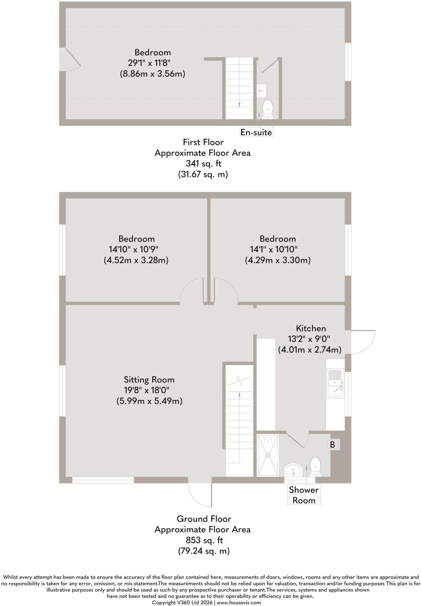 Detached Home in a Substantial Private Plot on the Edge of Foulsham floorplan