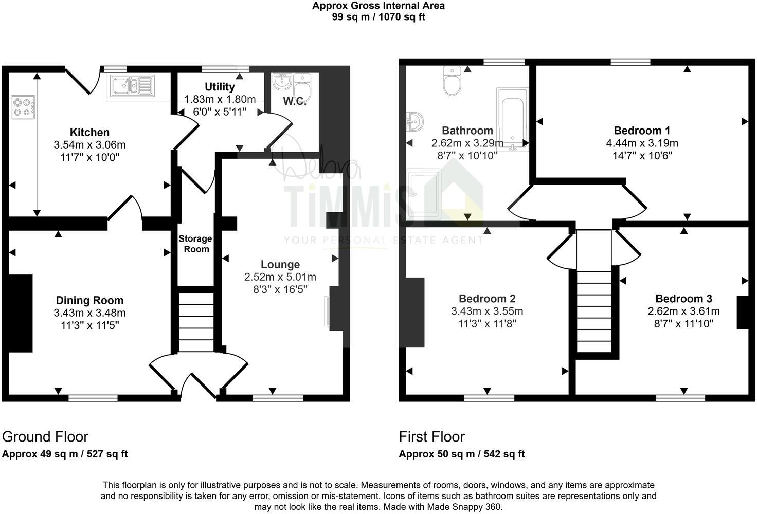 High Lane, Brown Edge, Stoke-On-Trent floorplan