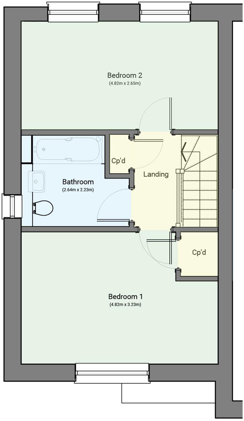 The Maude, New Romney, TN28 floorplan