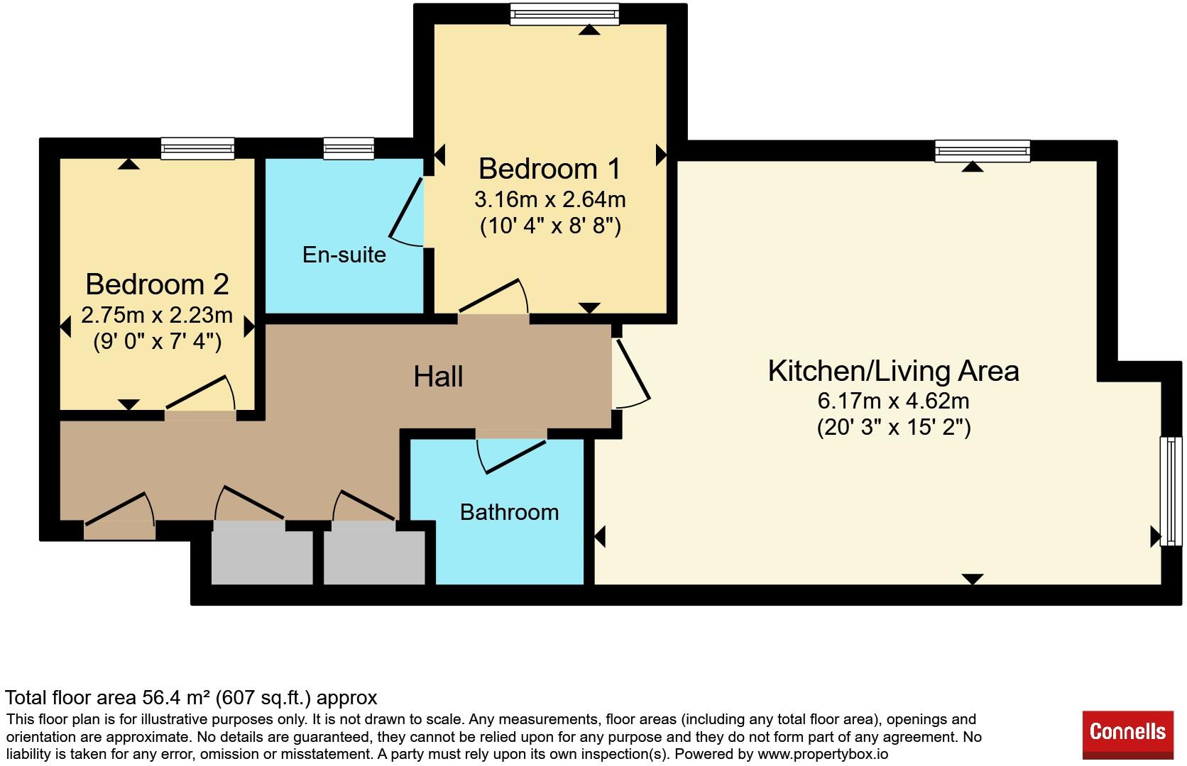 Gregory Gardens, Northampton floorplan