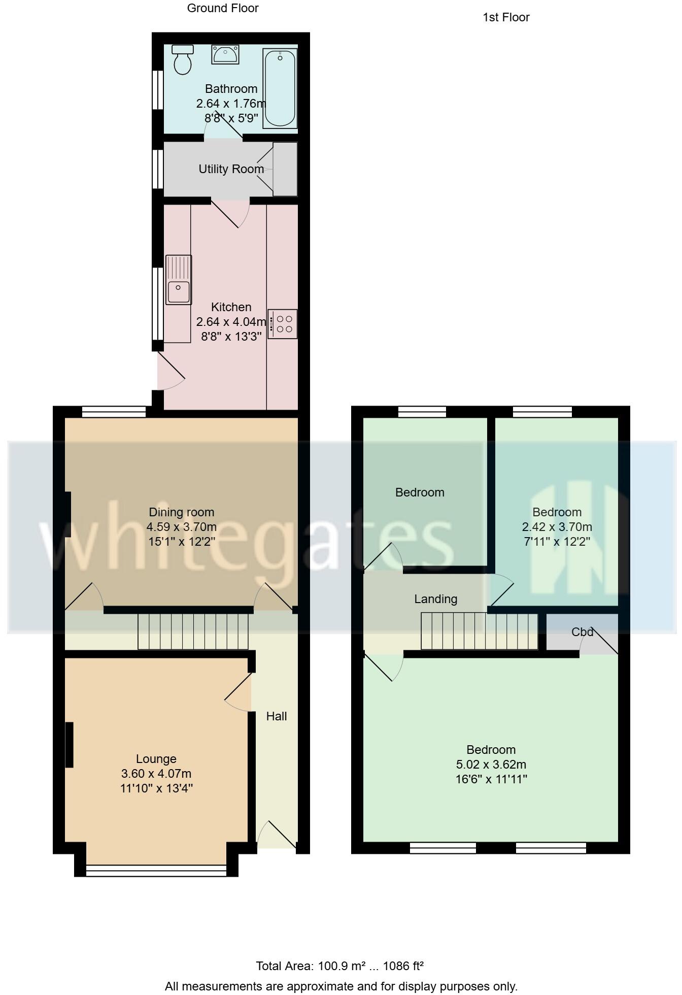 Quarry Road, Old Swan, Liverpool, Merseyside, L13 floorplan