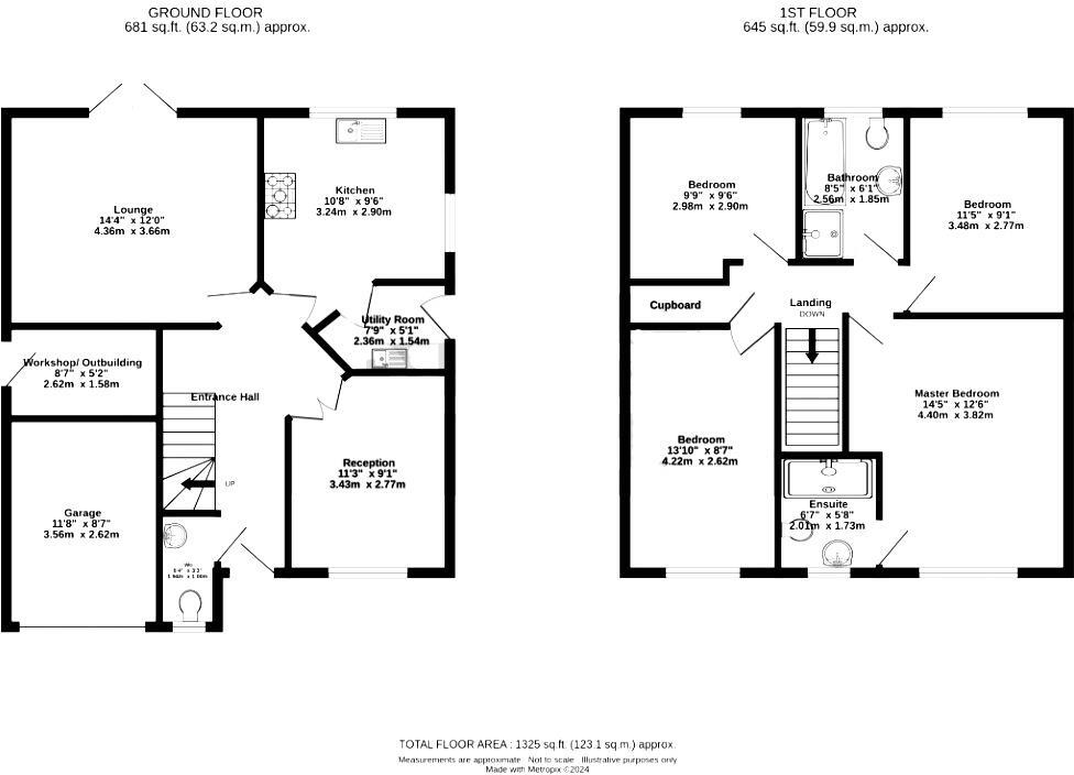 Benedict Drive, Blackpool floorplan