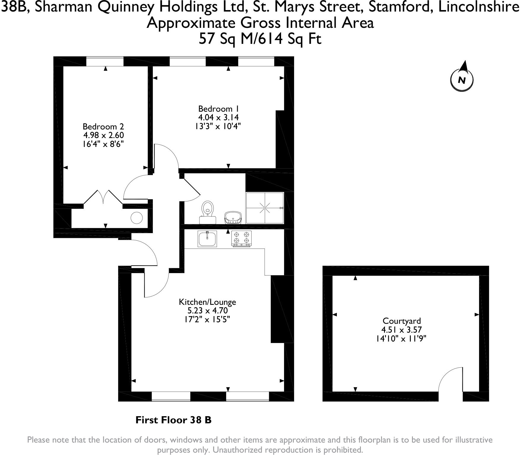St. Marys Street, Stamford floorplan