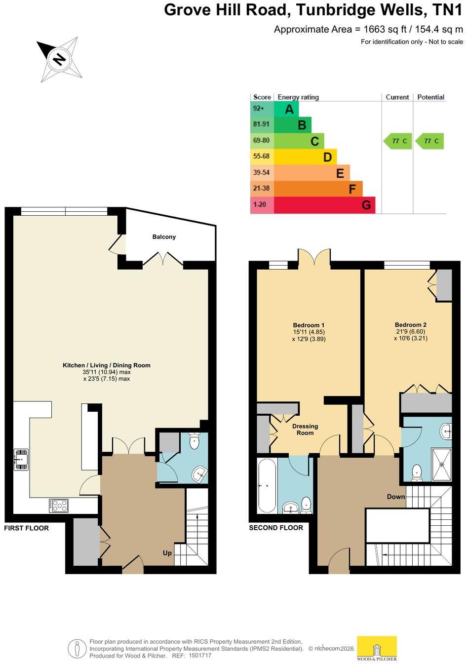 Grove Hill Road, Tunbridge Wells floorplan