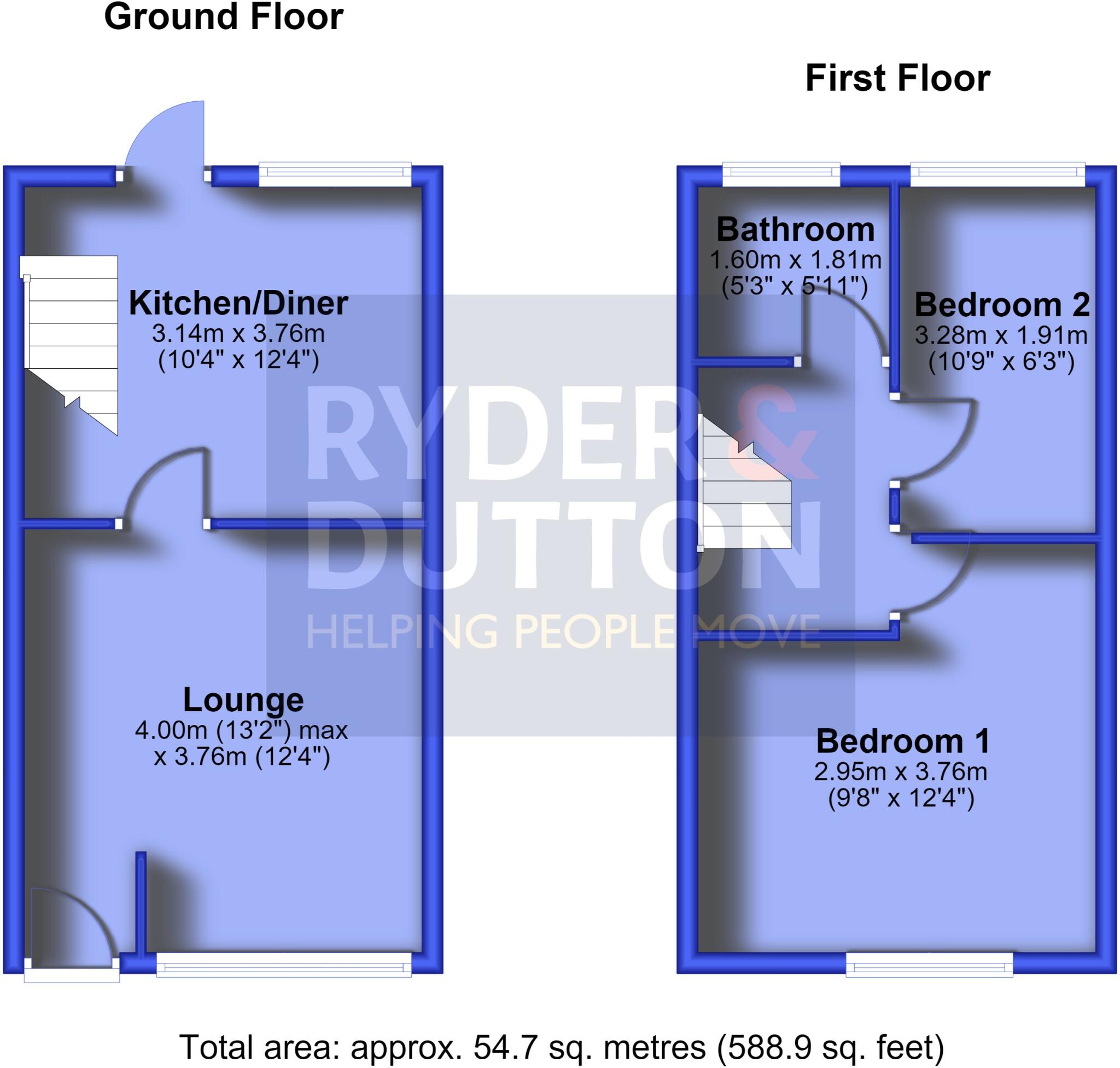 Roundthorn Road, Roundthorn, Oldham, OL4 floorplan