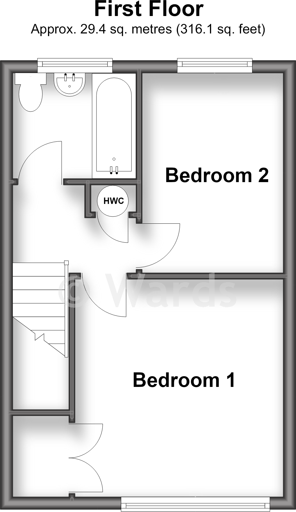 Downside Road, Whitfield, Kent floorplan