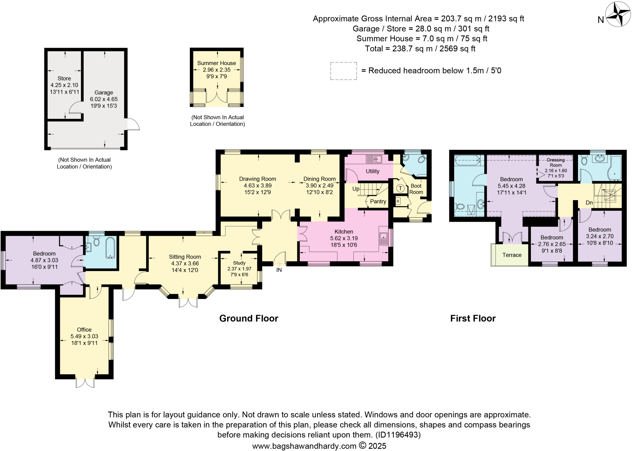 Christmas Hill, Shalford, Guildford, Surrey, GU4 floorplan