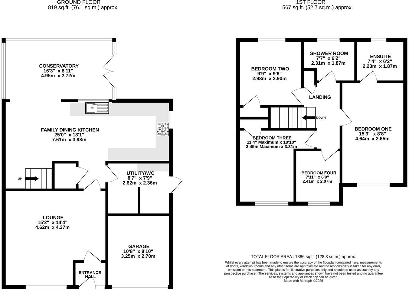 Linnards Lane, Wincham, Northwich floorplan